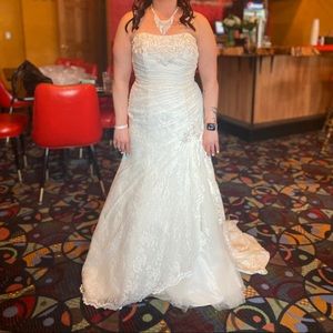 David’s bridal wedding dress